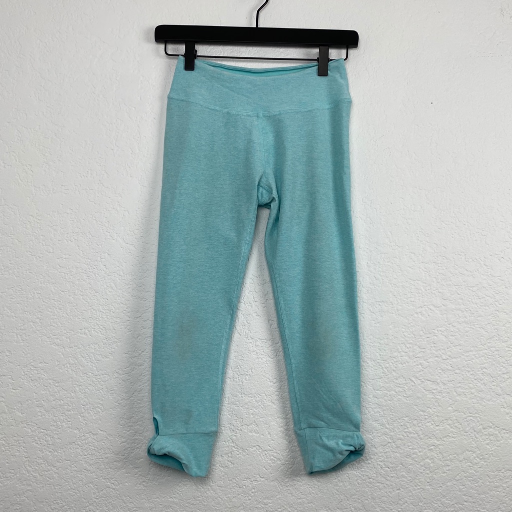 Beyond Yoga | Blue Spacedye Crop Leggings